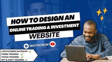 How to Create a trading and investment website with loan, stock, nft feature