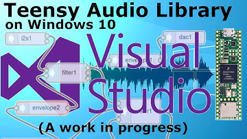 Teensy Audio Library on Windows (work in progress...)