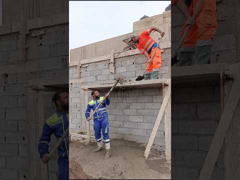 رش البطون على السقف بسكليرا بسهولة رش البطون اعمال البناء المغرب العقار الوظيفة الحرفيين