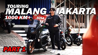 TOURING MOTOR SENDIRIAN MALANG ke JAKARTA | EPS 1 screenshot 5