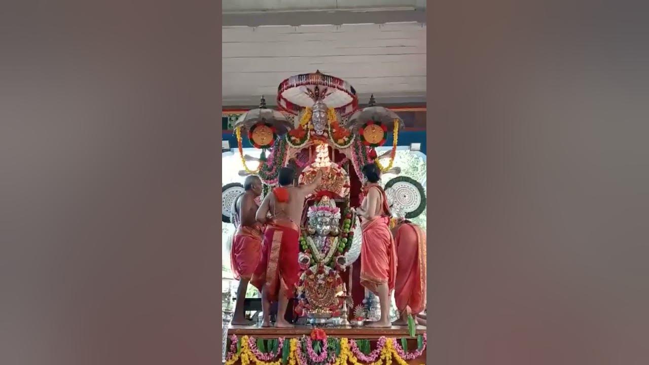 Garuda vahana pooja at Lakshmi narasimha temple alleppey || GSB Temples ...