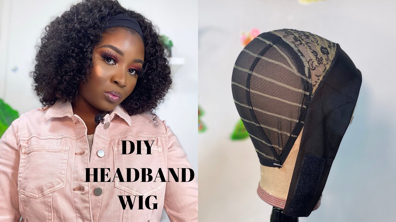 DIY HEADBAND WIG TUTORIAL FOR BEGINNERS HIGHLY REQUESTED