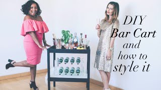{DIY} Bar Cart + How To Style It SUBSCRIBE HERE - http://bit.ly/1pwAwp3 MORE MISS KRIS VIDEOS - http://bit.ly/1qYy5ke INSTAGRAM - http://instagram.com/