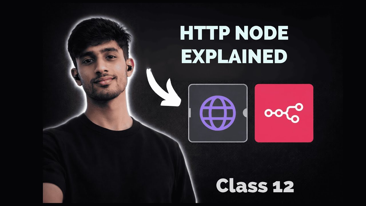 Only Video To Understand Http Request Node in n8n in Hindi|| 75 DAYS OF AI AGENT AUTOMATION - DAY#12