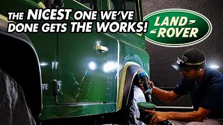 The WORKS! Defender D90 Resurrection: Full Detail, Dry Ice, Laser & Ceramic Coating