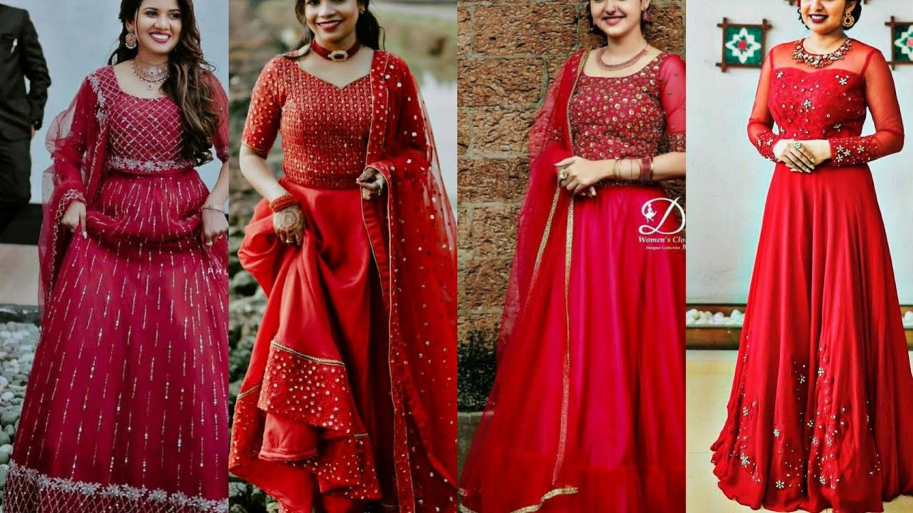 D Boutique Kerala - Cinderella gown in vibrant red colour.. For Booking  call/whatsapp : +91 8078 344 805 | Facebook