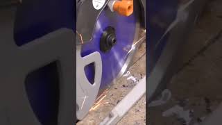 AMAZING Cutting 3/8 - 10mm plate with a Circular Saw #fabrication