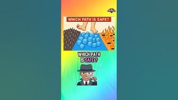 Which path is safe? #quiz #mindbendingquiz #generalknowledge