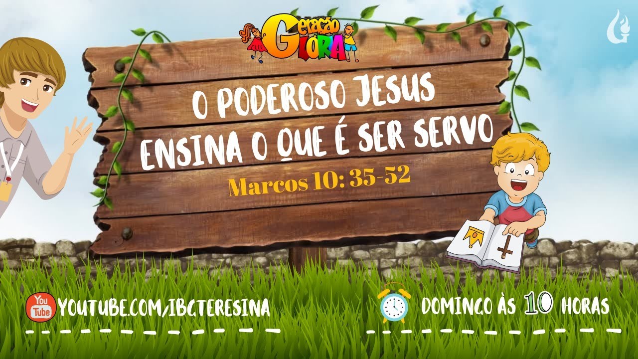 O Poderoso Jesus ensina o que é ser servo