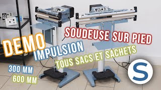 Soudeuse À Impulsion Sur Pied W-T Foot-Operated Impulse Sealer