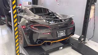 Mclaren 570s race titanium exhaust system Mclaren 570s Titanium Exhaust