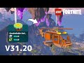 How to make a helicopter using new parts in LEGO Fortnite! V31.20