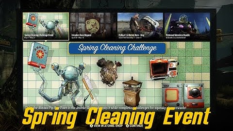 Fallout 76 Challenges Event - Spring Cleaning 2024