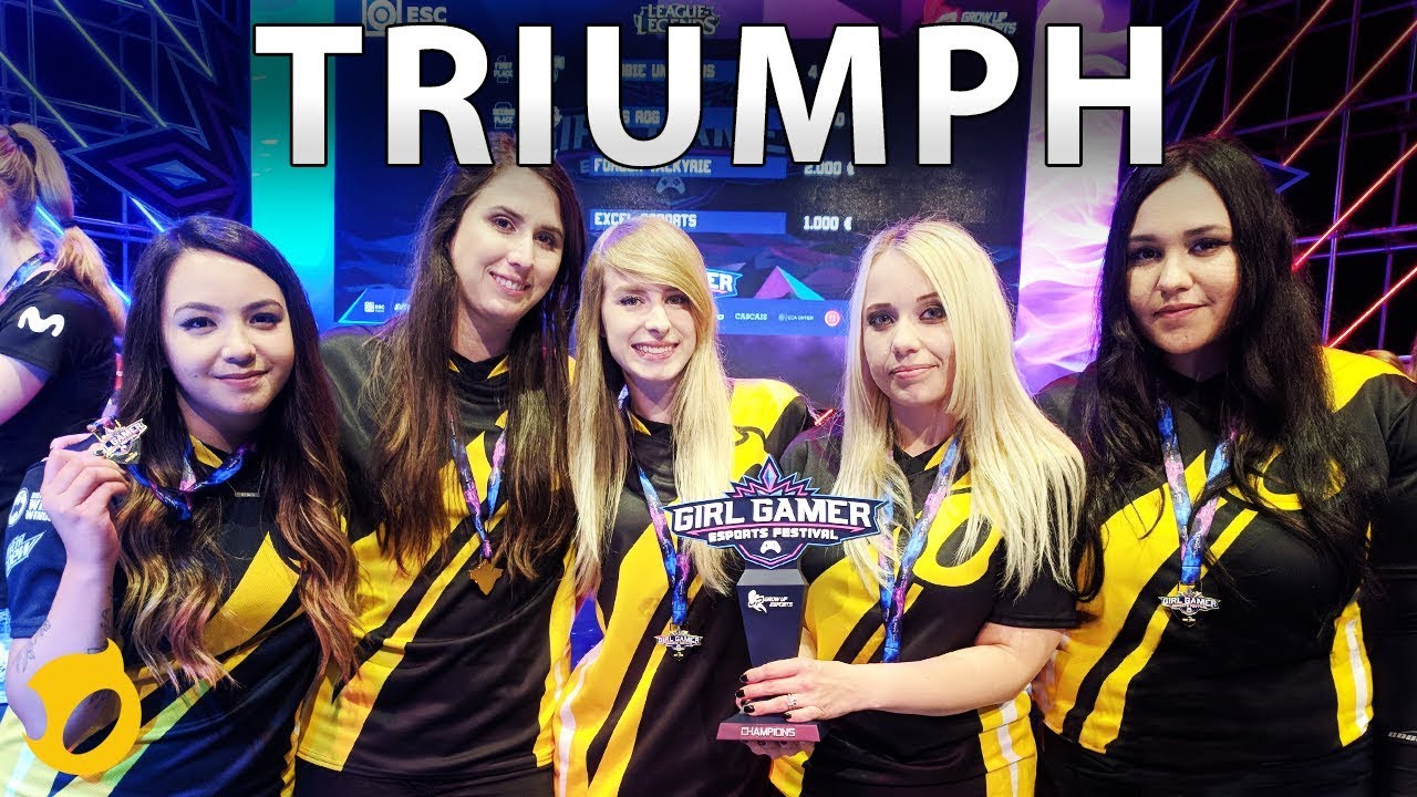Triumph | Dignitas CS:GO Female win back-to-back Girl Gamer Festival championships