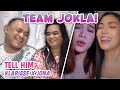 TELL HIM | JONA x Klarisse de Guzman | THE ATE GIRLS REACTION