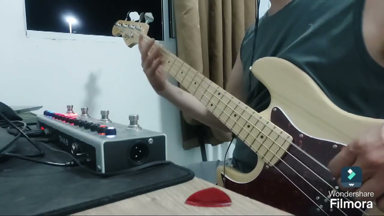 RAGE AGAINT THE MACHINE - BASS COVER (THANK B) 