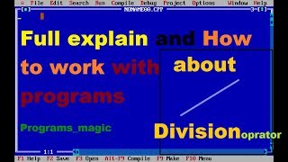 Famous write a program to Divide two numbers||How to work division||maths programming tutorial-3 Profile
