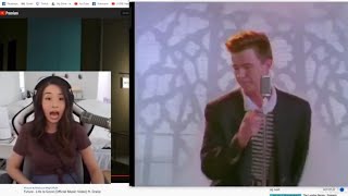 Famous Pokimane gets Rickrolled Wealth