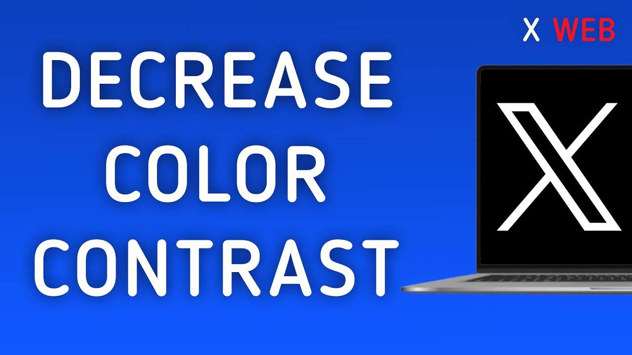 Как уменьшить цветовой контраст в X (Twitter) Web на ПК (новое обновление)