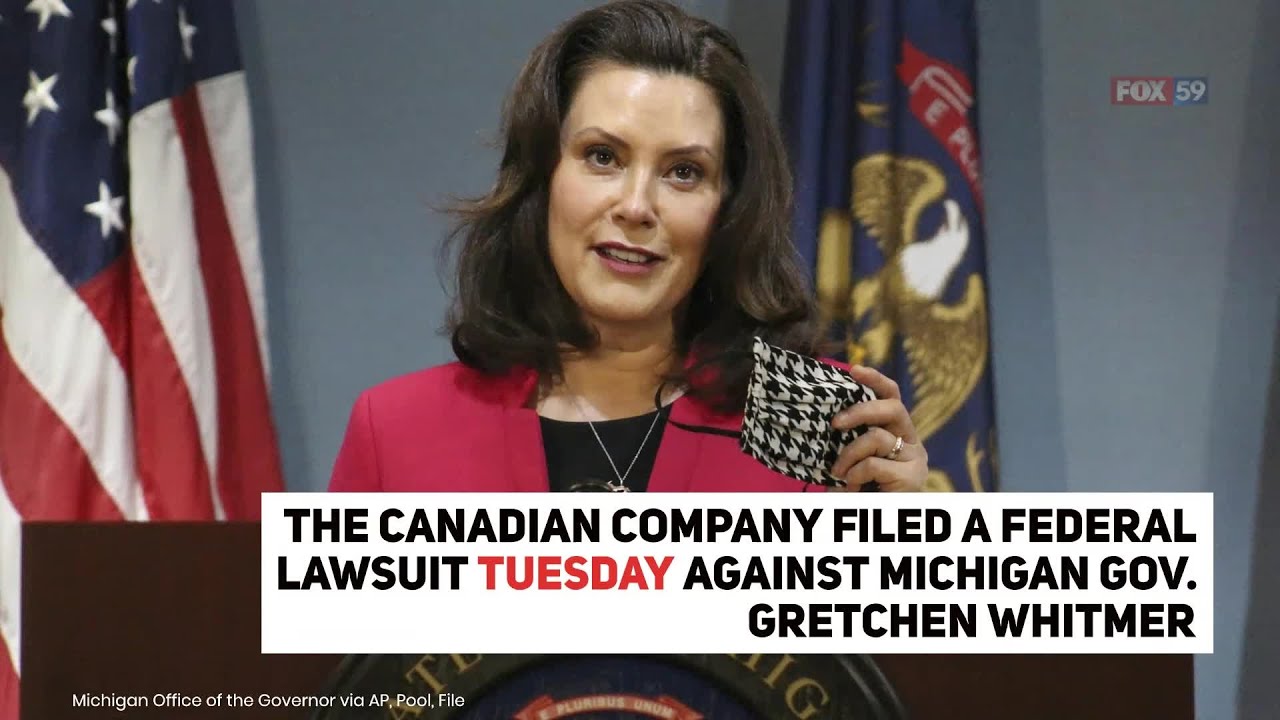 Enbridge sues Michigan over oil pipeline shutdown order