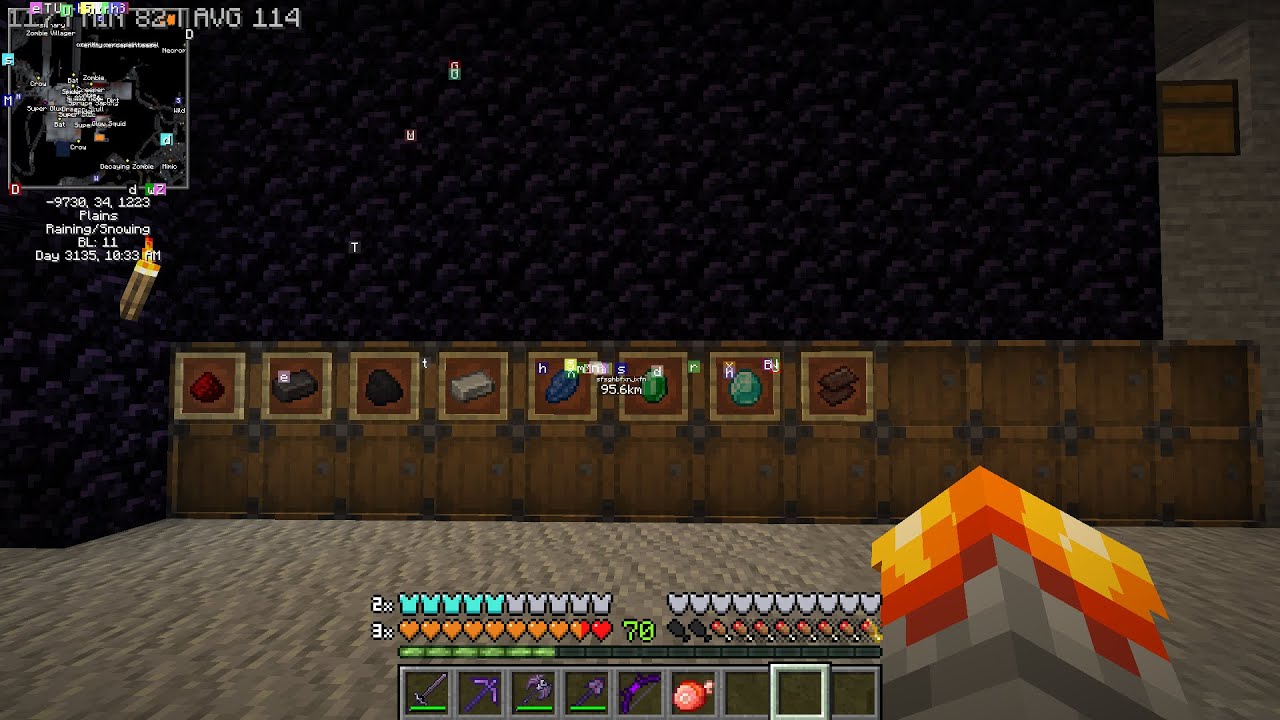 how to make a auto storage system in minecraft