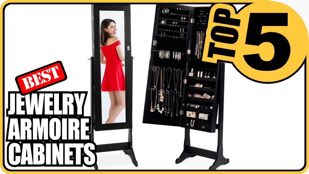 ⭐The 5 Best Jewelry Armoire Cabinets Of 2022 - Amazon Reviews - YouTube