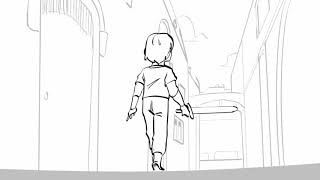 short fight scene animatic