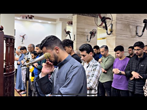 ربنا إنك من تدخ ل النار فقد أخزيته صوته راح أثناء القراءة ولكن ابدع في هذه العشائية عبدالله سعيد