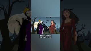 Mother gothel from Tangled is the Evil Queen from Snow White #Shorts