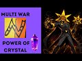 Multi war. Power of crystal. Storyteller.