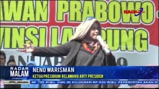 Orasi Neno Ajak Jihad Warga Untuk Kawal Suara Di Tps Saat Pilpres 2019