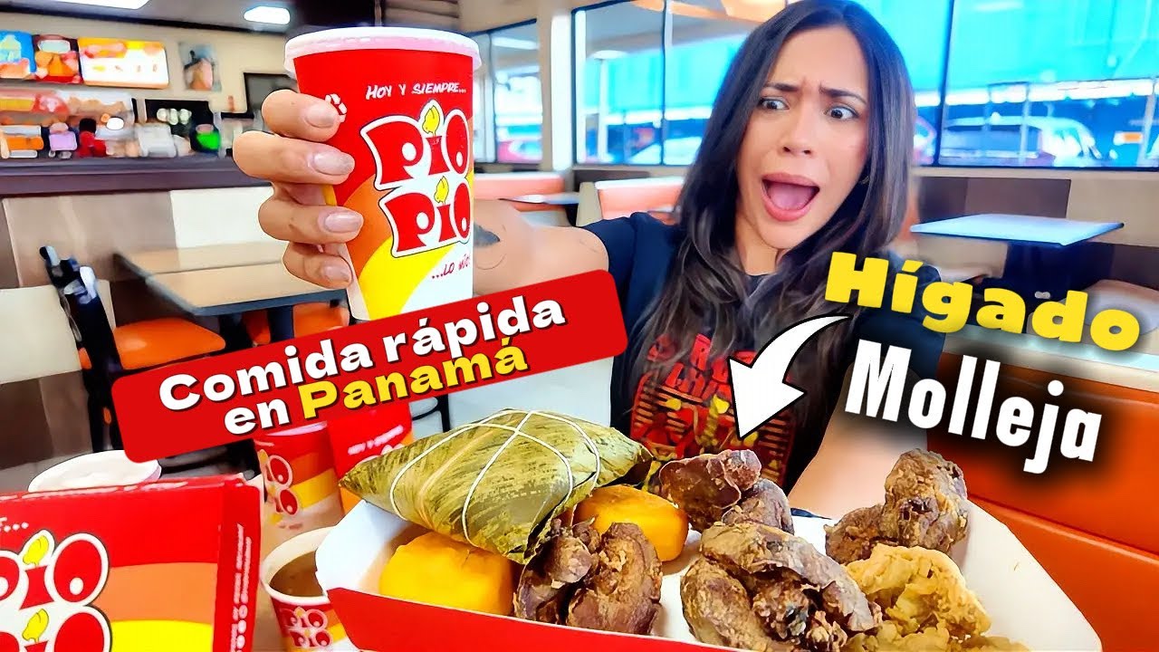 LA FRANQUICIA MÁS FAMOSA que MCDONALD´S en PANAMÁ 😱 🇵🇦 ¡el menú MÁS LOCO QUE HE VISTO! 😳