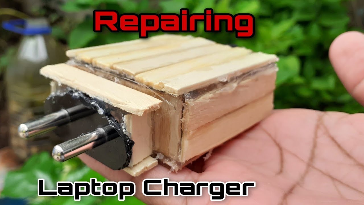 How to fix laptop charger.