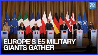 Europe's E5 Military Giants Gather At Krakow Summit