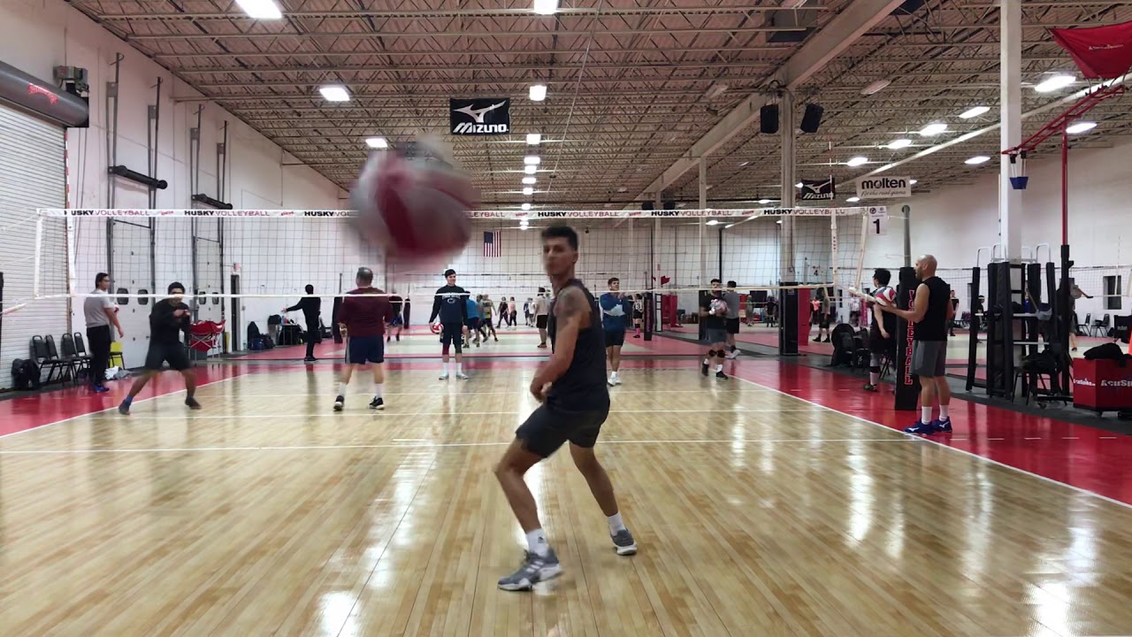 12.27.2019 Indoor Volleyball Hitting Lines YouTube