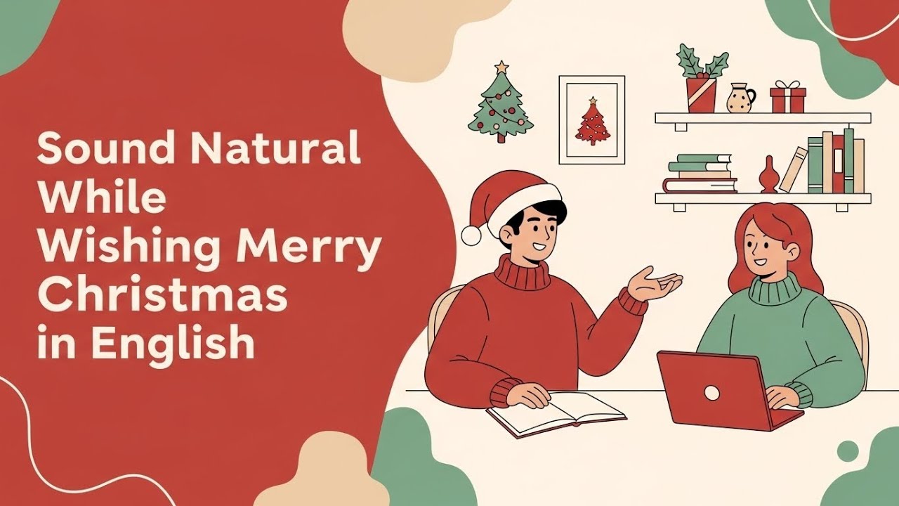 How to Wish Merry Christmas in English ( Different Ways) Real English Conversation | English Podcast