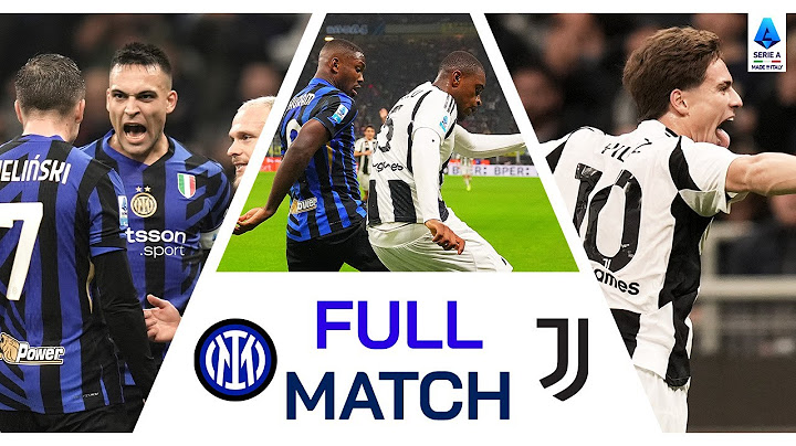 🔴 24/7 LIVE STREAM | Inter-Juventus | FULL MATCH | Serie A 2024/25