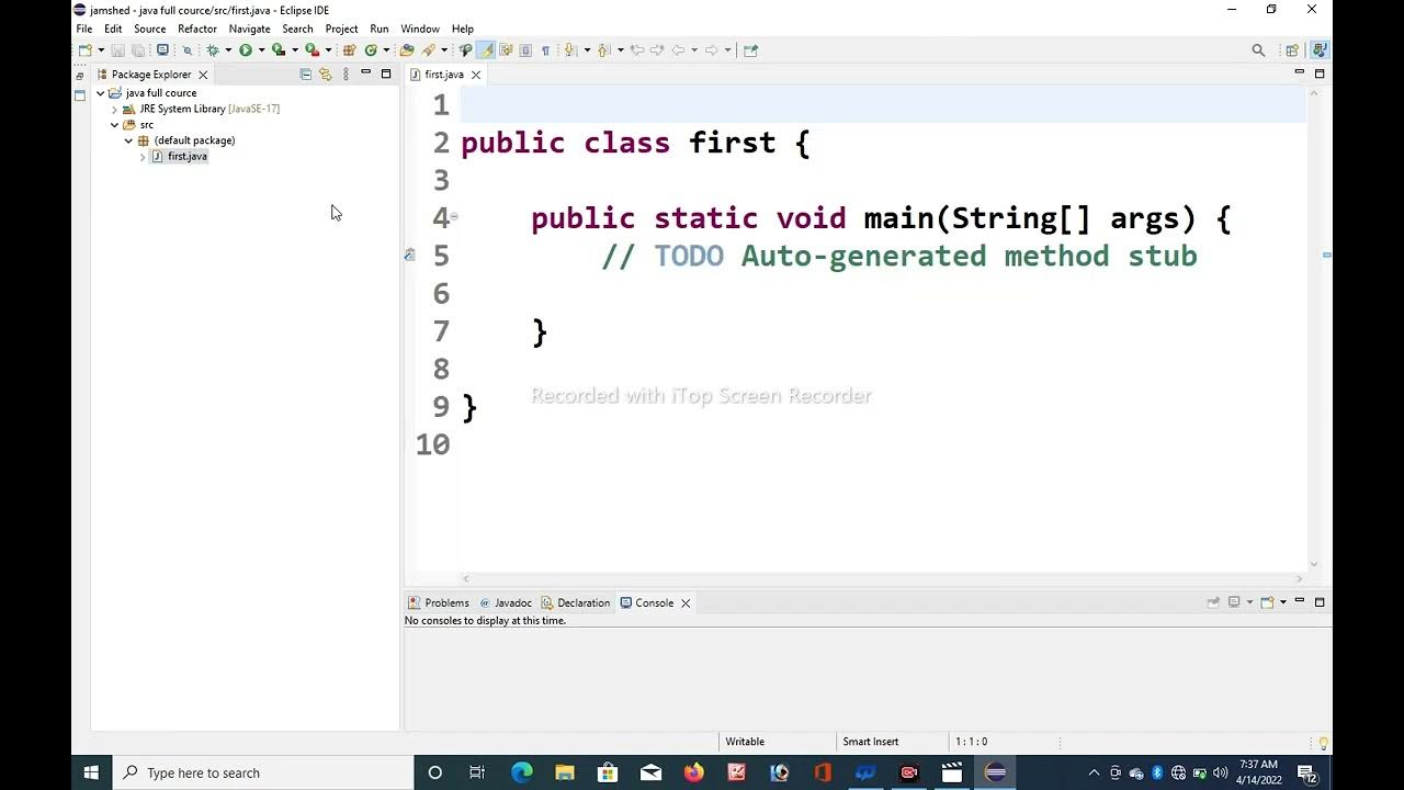 Java me coding kaise kare ....... - YouTube