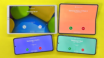 Horizontal Quadruple Incoming Call | Samsung Z Flip5 / Z Fold3 / Z Flip5 / Samsung Tab A7