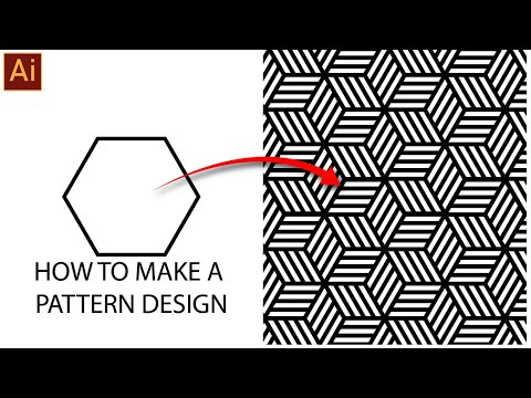How To Design A Pattern || Graphic Design || Adobe Illustrator Tutorial