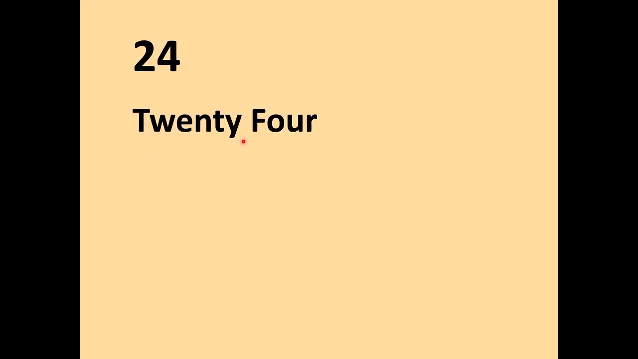 Number Names: 21 to 30 | Learn Number Names 21–30 | 21 से 30 तक गिनती नाम सहित | 21 से 30 तक संख्या
