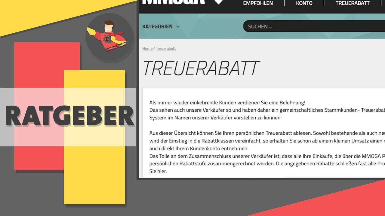 🦸‍♂️ MMOGA Rabatt Code & Gutscheincode kostenlos erhalten