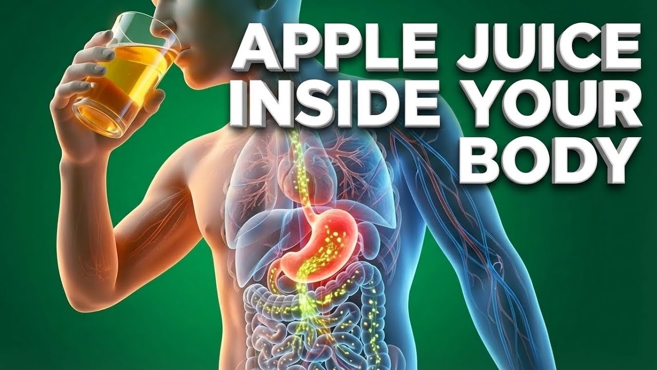 when we drink apple juice