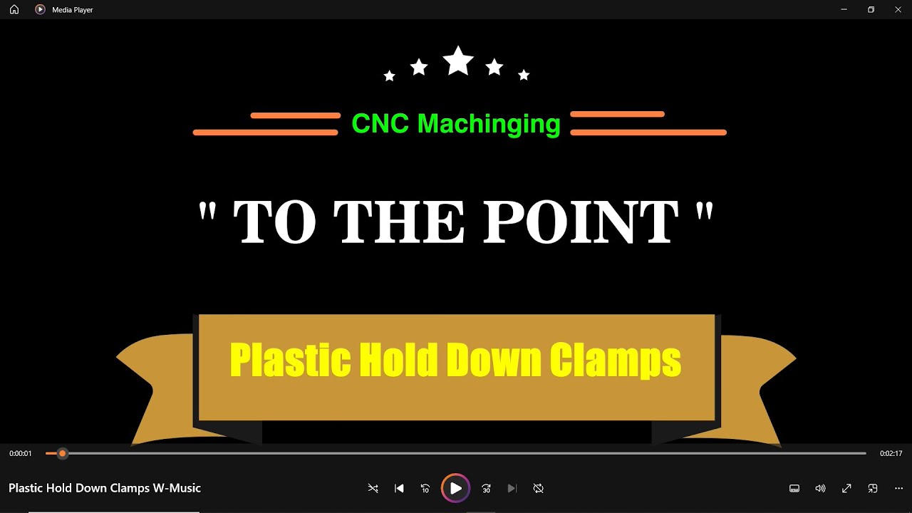 Make your own Plastic Hold Down Clamps