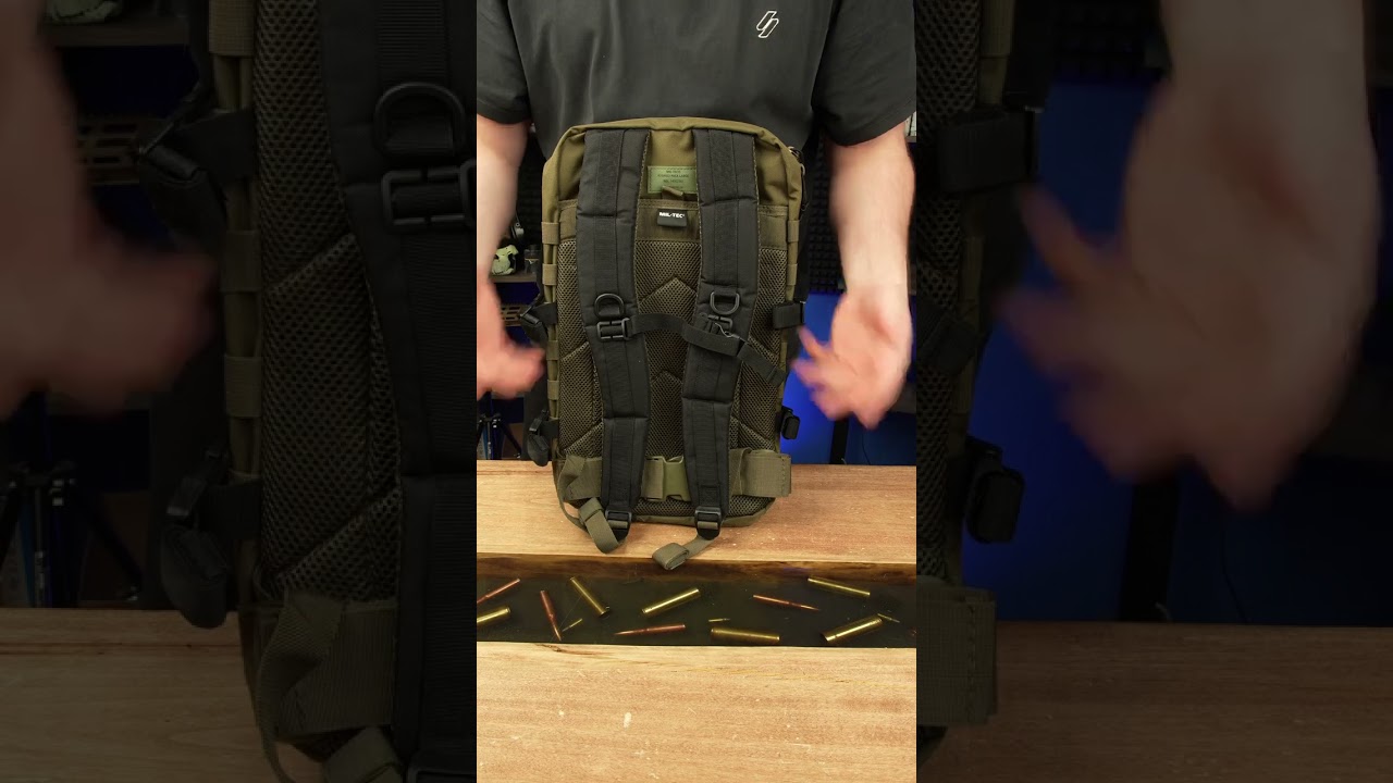 Рюкзак тактический Mil Tec US Assault Large, 36 л Ranger GreenBlack