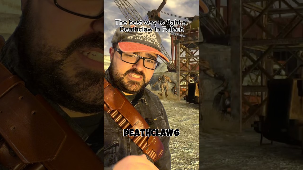 The BEST Way To Fight Deathclaws In Fallout!!! #fallout #shorts #memes
