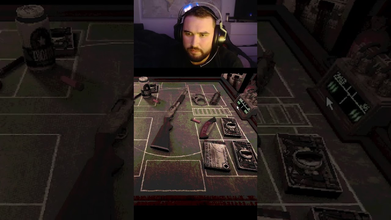 Why’s my luck this bad #buckshotroulette #gaming #horrorgaming