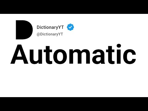Automatic Meaning In Telugu
