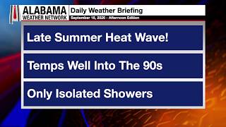 James Spann's Afternoon Briefing - Wednesday 9.16.26