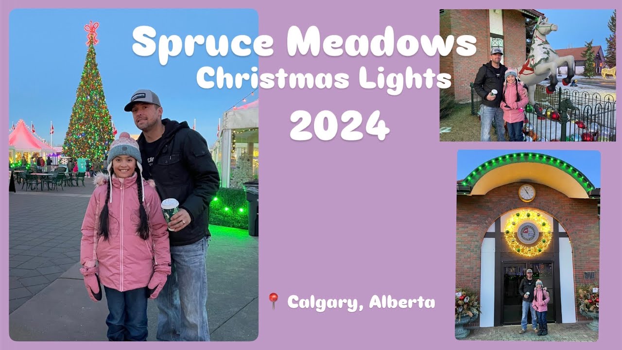 Spruce Meadows Christmas Lights 2024 | Calgary, Alberta